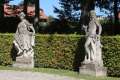Gartenfiguren Terpsichore und Apollo