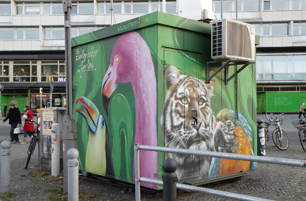 Luftgütecontainer Zoo