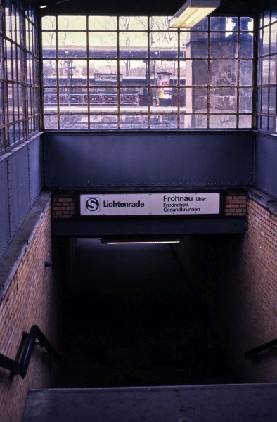 S-Bahnhof Papestraße