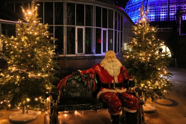 Weihnachtsmannbank