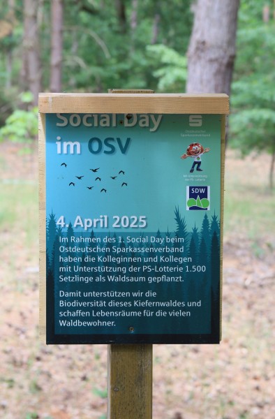 Social Day Infotafel