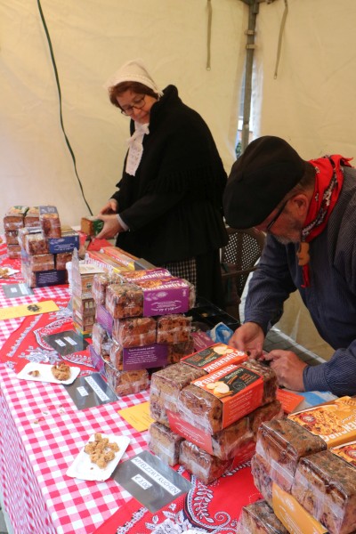 Weihnachtskuchenstand