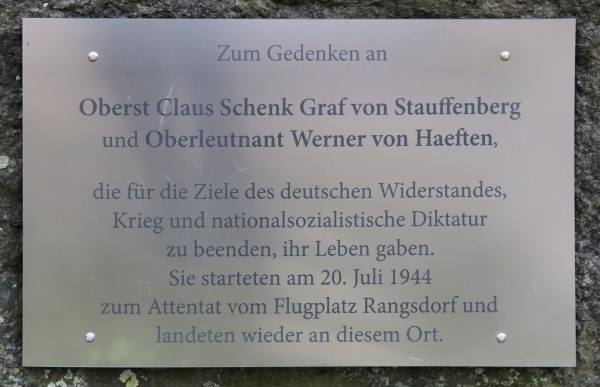 Gedenktafel