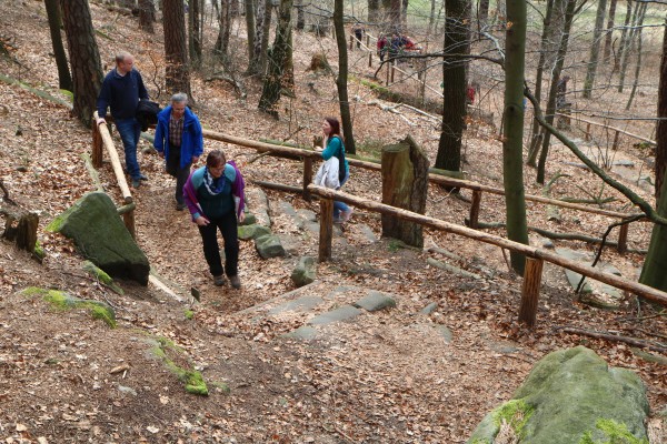 Lilienstein Südaufstieg