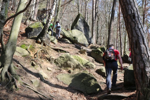 Südaufstieg Lilienstein