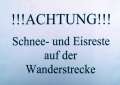 Streckenhinweis