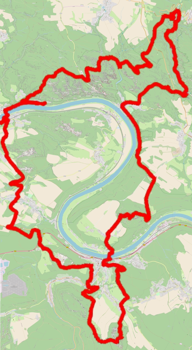 Route Bergtest