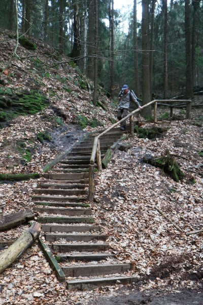 Pionierweg Treppe
