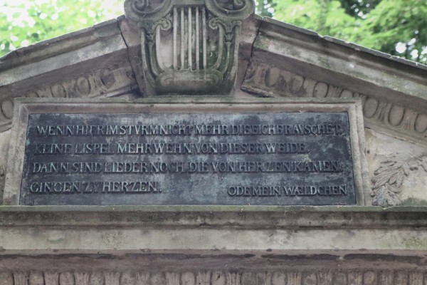 Denkmal Klopstock