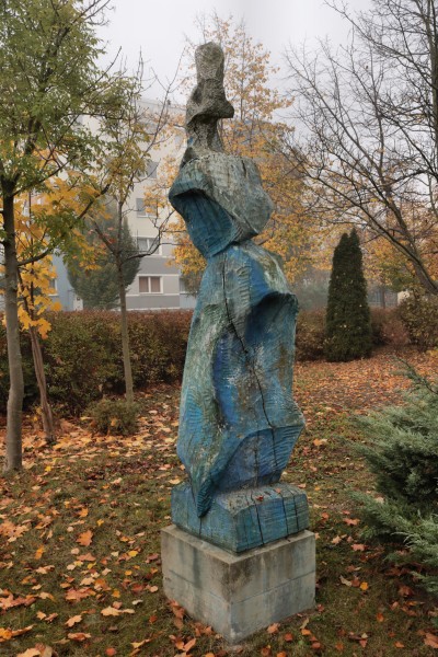 Hundertwasserschule Skulptur