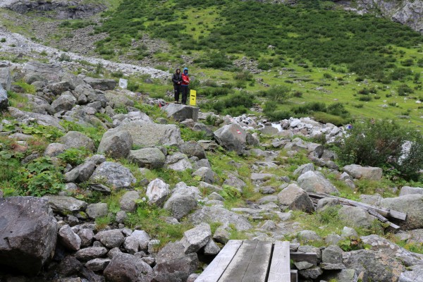 Floitengrund Wegabzweig