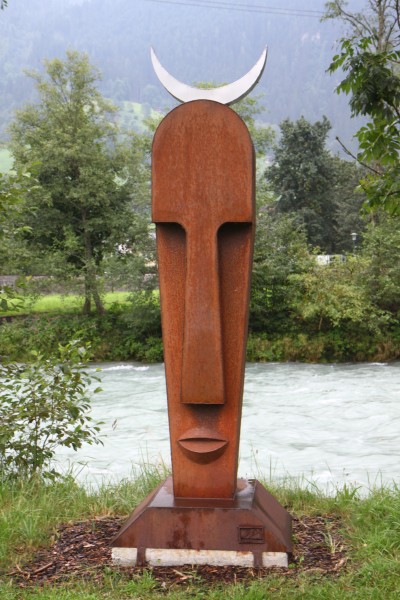 Skulptur Kunstflußwächter