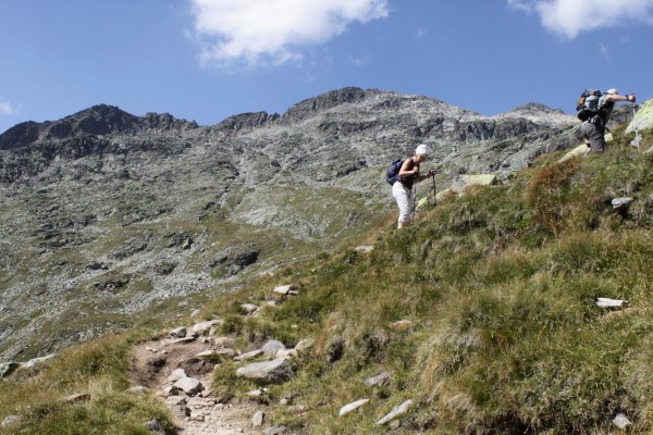 Weg Olperer Hütte