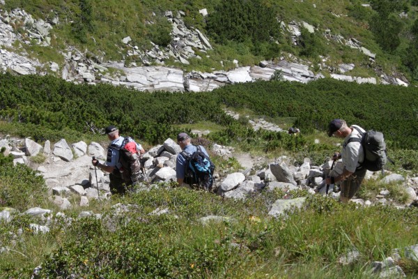 Weg Olperer Hütte