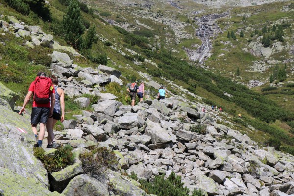 Weg Olperer Hütte