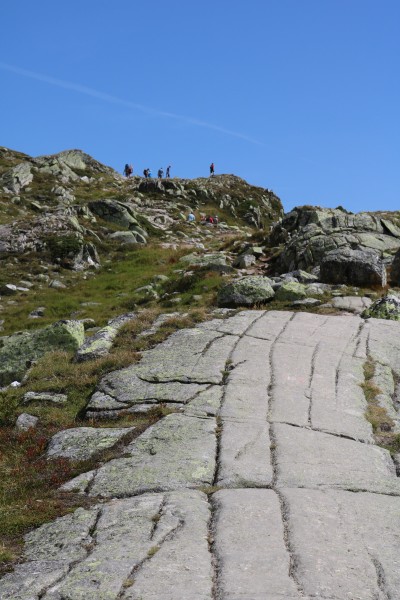 Weg Olperer Hütte