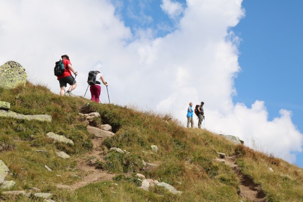 Weg Olperer Hütte