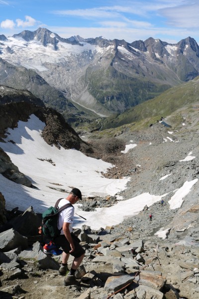 Mörchnerschartenabstieg