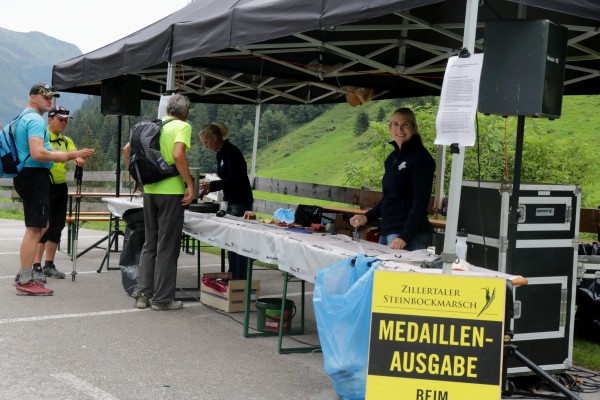 Ziel Steinbockmarsch