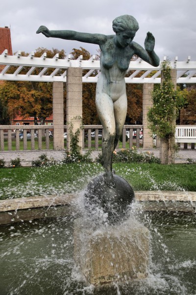 Kugelläuferin