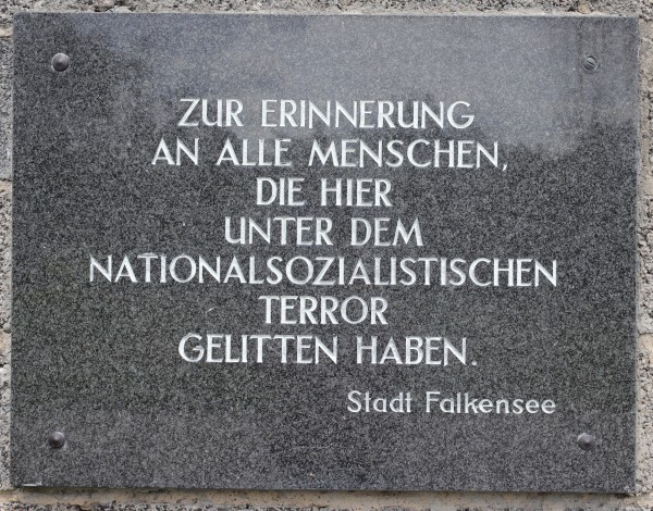 Gedenktafel