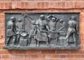 Bronzerelief
