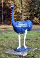Skulptur Strau�